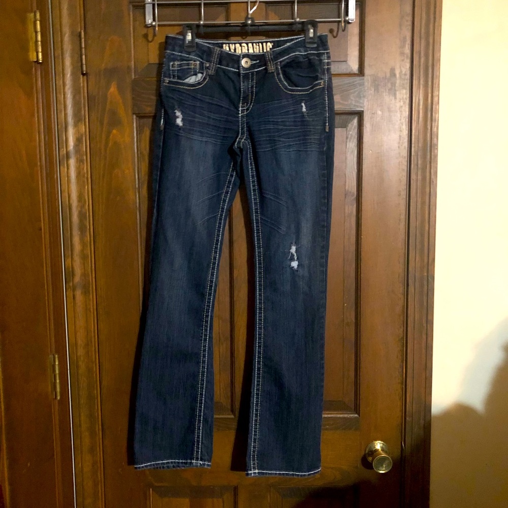 Hydraulics size 9/10slim boot jeans